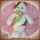 HISTOIRE D'OURS DOUDOU CHAT BLANC ECRU MARRON SOS