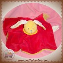 BENGY DOUDOU LAPIN PLAT ROUGE JAUNE OR SOS