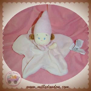 KIABI SOS DOUDOU POUPEE FEE PLATE ROSE CLAIR ETOILE NICOTOY