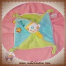 TIGEX DOUDOU OURS LUTIN PLAT VERT BLEU ETOILE SOS