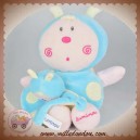 LUMINOU DOUDOU PAPILLON BLEU ROND JAUNE 22 CM BEBE PLAT SOS