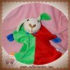 BAMBIA LIDL SOS DOUDOU LAPIN PLAT VERT ROUGE