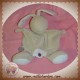 AUCHAN SOS DOUDOU LAPIN BEIGE PLAT