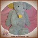 HAPPY HORSE DOUDOU SOURIS GRISE JAUNE NATURE ET DECOUVERTES SOS