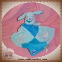 BABYNAT BABY NAT DOUDOU LAPIN TURQUOISE MOUCHOIR POISSON
