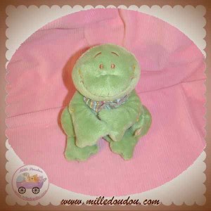 NOUKIE'S DOUDOU GRENOUILLE VERTE ALDO TIDOU SOS