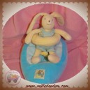 MOULIN ROTY SOS DOUDOU LAPIN MALO MILA BEIGE BARBOTEUSE BLEU BATEAU MUSICAL