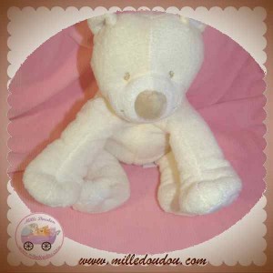 BENGY DOUDOU OURS POLAIRE BLANC SOS