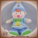 KIABI SOS DOUDOU CLOWN GARCON BLEU VERT JAMBES NICOTOY SOS