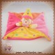 NICOTOY SOS DOUDOU CLOWN LUTIN PLAT ROSE JAUNE KIABI