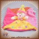 NICOTOY SOS DOUDOU CLOWN LUTIN PLAT ROSE JAUNE KIABI