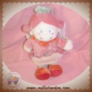 NICOTOY DOUDOU POUPEE PAPILLON FILLE ROSE FLEUR KIABI