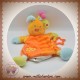 BABYSUN BABY SUN SOS DOUDOU ROBOT ANIMAL ORANGE MARIONNETTE ETOILE