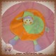 CMP SOS DOUDOU LUTIN POUPEE PLAT OVAL VERT ORANGE SPIRALE