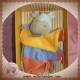 DOUDOU ET COMPAGNIE SOS ANE GRAINE DE DOUDOU PLAT ORANGE MAUVE