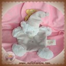 BABYNAT DOUDOU OURS GRIS PLAT POIL CROIX SOS