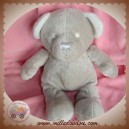 CADES SOS DOUDOU OURS GRIS BLANC