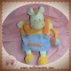 DOUDOU ET COMPAGNIE SOS ANE GRAINE DE DOUDOU MARIONNETTE ORANGE MAUVE