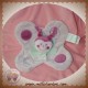 KIMBALOO DOUDOU PAPILLON COCCINELLE PLAT ROSE VIOLET SOS