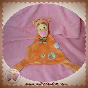 DISNEY DOUDOU TIGROU PLAT ORANGE ABEILLE ECHARPE SOS