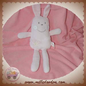 FLEURUS SOS DOUDOU LAPIN ROSE FLEUR