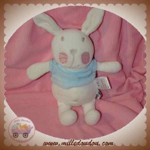 doudou Doudou et compagnie Lapin Blanc 25cm DC2831 Pantin