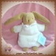 TROUSSELIER SOS DOUDOU LAPIN BEIGE CORPS BLANC HOCHET