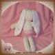 PETIT BATEAU DOUDOU LAPIN TISSU ROSE A POIS TUTU SOS