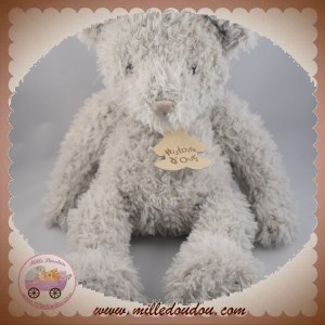 HISTOIRE D'OURS SOS DOUDOU  OURS BOUCLETTE GRIS