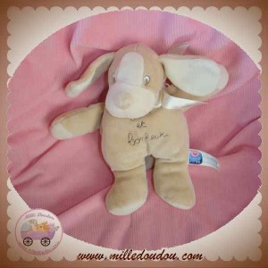 SUCRE D'ORGE SOS DOUDOU CHIEN BEIGE JOIE BONHEUR 