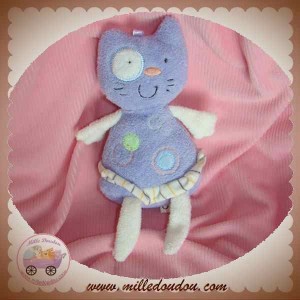 CP INTERNATIONAL SOS DOUDOU CHAT MAUVE VIOLET ROND