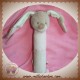 NATTOU DOUDOU LAPIN RIGOLO BEIGE ROSE BATON SOS