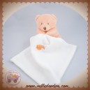 BABYNAT BABY NAT DOUDOU OURS ORANGE MOUCHOIR SOS