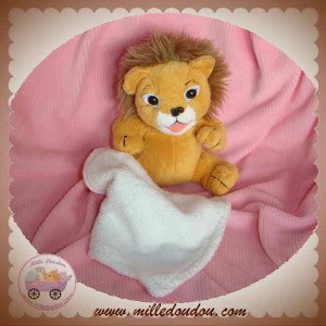 LOGOPROM DOUDOU LION JAUNE MOUCHOIR LCL SOS