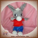 AJENA SOS DOUDOU ANE GRIS TROTRO NOUNOURS