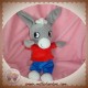 AJENA SOS DOUDOU ANE GRIS TROTRO NOUNOURS