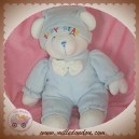 GIPSY DOUDOU OURS BLANC HABIT BLEU BEAR SOS