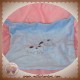 CORA SOS DOUDOU CARRE PLAT MOUCHOIR BLEU CHEVAL