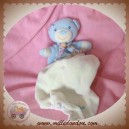 BABYSUN BABY SUN SOS DOUDOU OURS BLEU MOUCHOIR