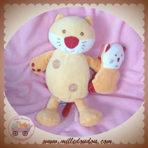 SUCRE D'ORGE SOS DOUDOU CHAT ORANGE MUSICAL SPIRALE