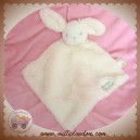 NATURA DOUDOU LAPIN PLAT ECRU POIL VERT MAMAE SOS