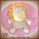 KIMBALOO DOUDOU LION BEIGE CRINIERE ORANGE ASSIS SOS