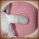 PETIT BATEAU DOUDOU LAPIN TISSU BLANC ETOILE GRIS MON REVE SOS