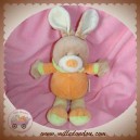 GRAIN DE BLE DOUDOU LAPIN BEIGE ORANGE VERT SOS