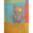 SERGENT MAJOR SOS DOUDOU CHAT SOURIS MAXOU BEIGE SHORT MAUVE