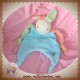 BESTEVER DOUDOU LAPIN PLAT BLEU PYJAMA SOS