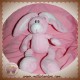 KIMBALOO DOUDOU LAPIN ROSE BLANC SOS