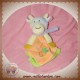 SOS DOUDOU GIRAFE PLAT VERT ORANGE CAROTTE DENTITION