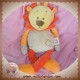 DOU KIDOU DOUDOU LION BEIGE ROUGE SOS DOUKIDOU