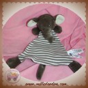 H&M H ET M SOS DOUDOU ELEPHANT PLAT RAYE GRIS